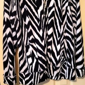 Onque Casual Animal Print Jacket